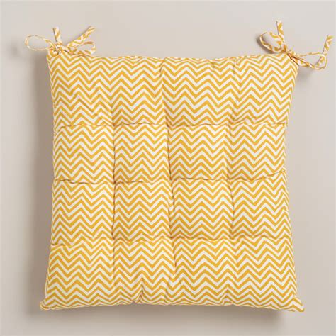 Yellow Kitchen Chair Cushions